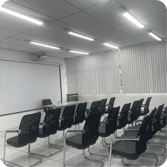 Estrutura para reuniões, mentorias e atividades de capacitação