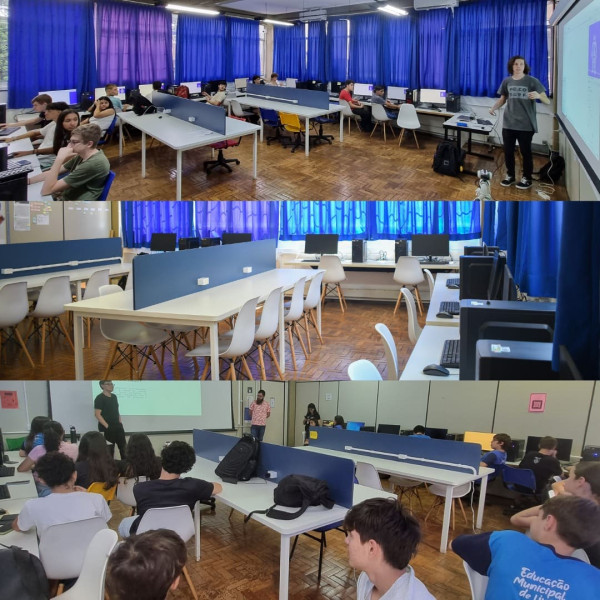 Salas de coworking compartilhada