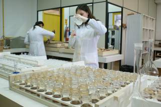 Laboratório de solos