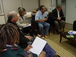 Visita ao Reitor da UNIJUÍ