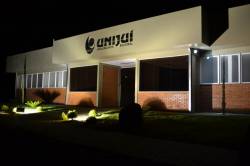 Fachada da entrada do Hospital Veterinário. Foto: Daniel Müller