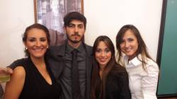 Renata entre os colegas de Design