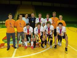 Equipe vencedora do Futsal Masculino.