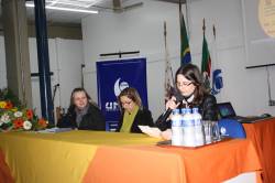 Mesa de abertura do evento em Ijuí