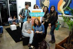 Bruna Danelli, Daniele Angnes,  Thomás Silvestre, Ethiene Kepler, Bárbara Costa e Andriele Müller (Jornalismo) - Câmpus Ijuí