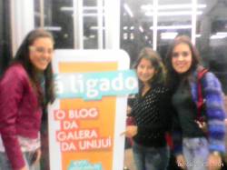 Susane Aires, Thaís Teixeira e Greice Pieper (Ciências Contábeis) - Câmpus Ijuí