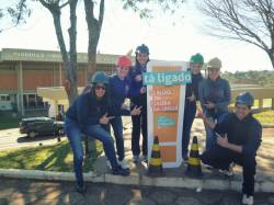 Geannina Santos, Emmanuelle Holdefer Garcia, Cândida Bernardi, Luiza Scortegagna, Pedro Goecks (Engenharia Civil – Ijuí)