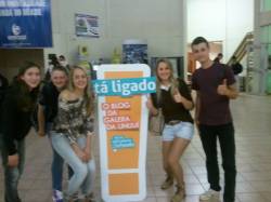 Juliana Würfel, Luana Bremm, Daize Fuhr, Caroline Bonazza e Régis Garcia da Rosa (Educação Física) - Câmpus Santa Rosa