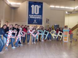 Patrícia Leite, Carine Feldmann, Emanuelli Tolfo, Aline Schimidt, Cristiani Burg, Daniele Rodrigues, Aline Mainardi, Jéssika Kinalski, Paula Pündrich, Daiane Marholt, Deisi Back, Taciara Abitante, Diovanéla Schmidt, Jéssica Amaral, Thaís Kinalski, Carolina Massoco, Karine Wegner, Maiara Follmann, Janaína Horn (Pedagogia) - Câmpus Santa Rosa