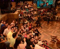 Participação da gravação do Altas Horas