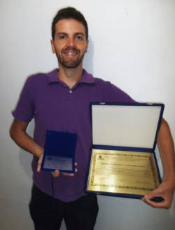 Jean Marcos Taquariano premiado na Categoria Ouro.