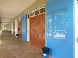 Prédio L, no Câmpus Ijuí, é um dos que recebeu pintura nova nas férias