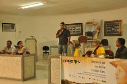 Vice-prefeito de Cansanção recebe rondonistas