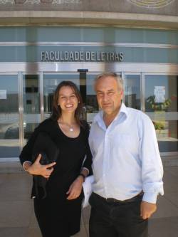 Elisabete Andrade está em Portugal