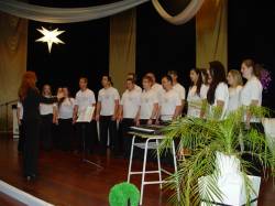 Coral UNIJUÍ na abertura do evento