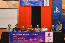 Abertura do evento em Santa Rosa