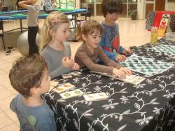 Crianças se divertiram no câmpus Santa Rosa