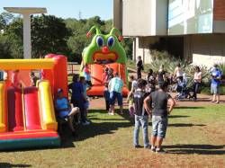 Brinquedos fizeram a alegria no câmpus Ijuí